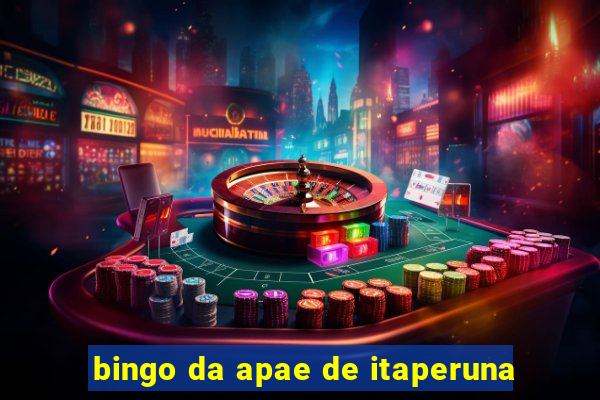 bingo da apae de itaperuna